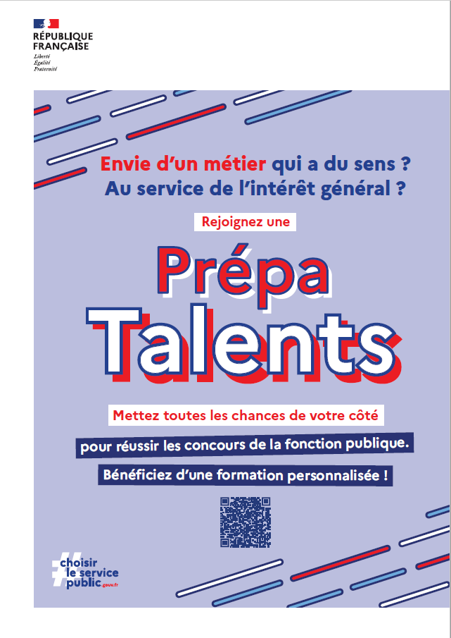 couverture du fascicule prépa talents